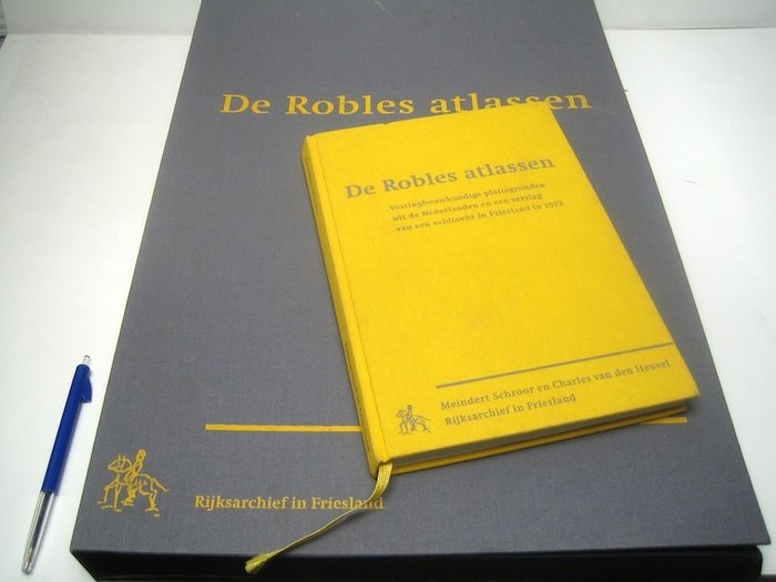 Holland - især Friesland og det sydlige Holland; Caspar De Robles - De Robles Atlassen - 1561-1580