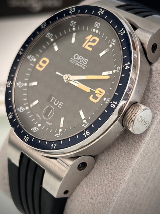 Oris - ORIS Williams F1  Back Skelton Day Date Automatic - 7595 - Mænd - 2011-nu