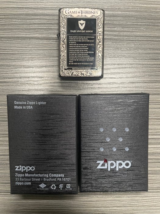 Zippo - Lighter - Stål