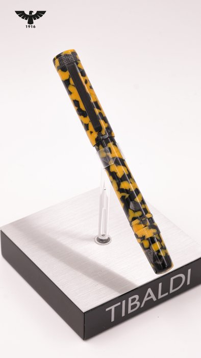 Tibaldi - Perfecta Vinyl Black  Yellow - Rollerpen