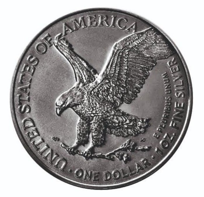 Förenta staterna. 1 Dollar 2024 American Eagle - Dragon Of Power Colorized, 1 Oz (.999)  (Ingen mindstepris)