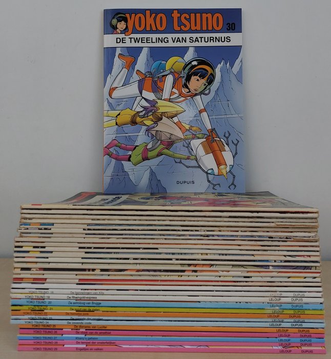 Yoko Tsuno - Nr. 1 t/m 30 + Planetenspel - Complete Reeks in 1e druk - 31 Album - Første udgave - 1972/2022