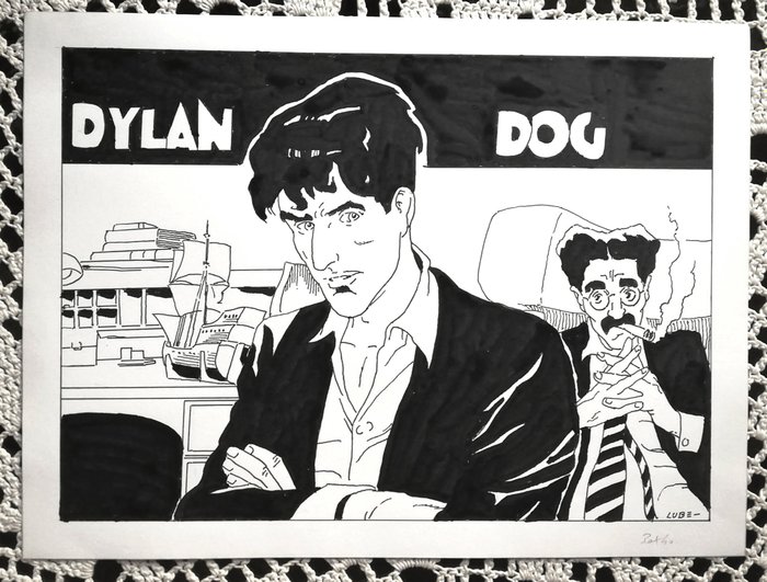 Bernasconi, Luciano "Lube" - Original drawing - Dylan Dog - "Dylan Dog  Groucho"