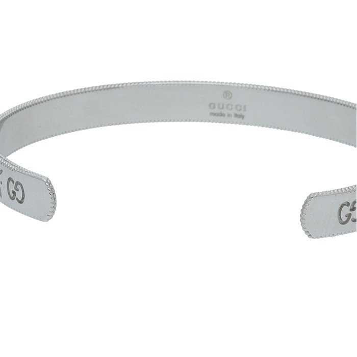 Gucci - Armbånd - Icon Bloom Bangle 434528 - 18 kraat Hvidguld