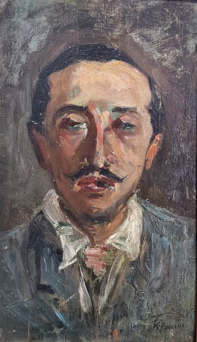 Mario Puccini (1869-1920) - Autoritratto