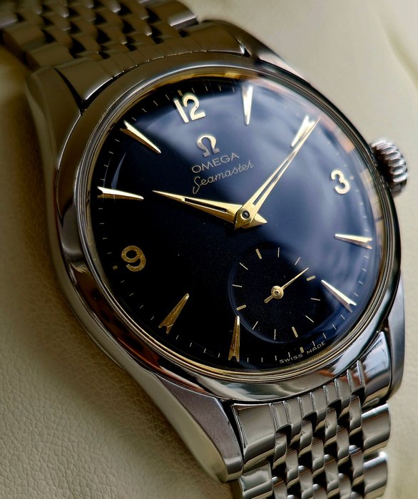 Omega - Seamaster Jumbo - Black Gilt Dial - cal.267 - 1957 - Ref.2937 - Mænd - 1950-1959