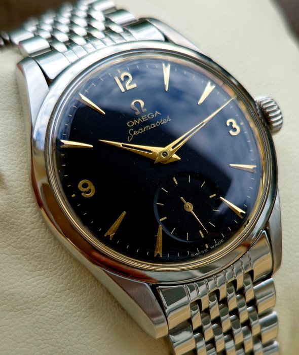 Omega - Seamaster Jumbo - Black Gilt Dial - cal.267 - 1957 - Ref.2937 - Mænd - 1950-1959