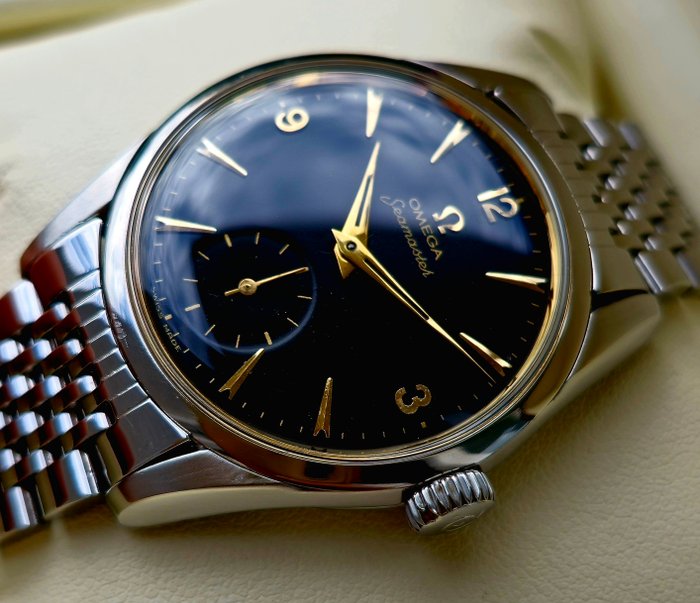 Omega - Seamaster Jumbo - Black Gilt Dial - cal.267 - 1957 - Ref.2937 - Mænd - 1950-1959