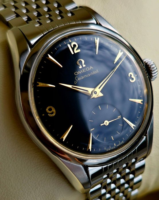 Omega - Seamaster Jumbo - Black Gilt Dial - cal.267 - 1957 - Ref.2937 - Mænd - 1950-1959