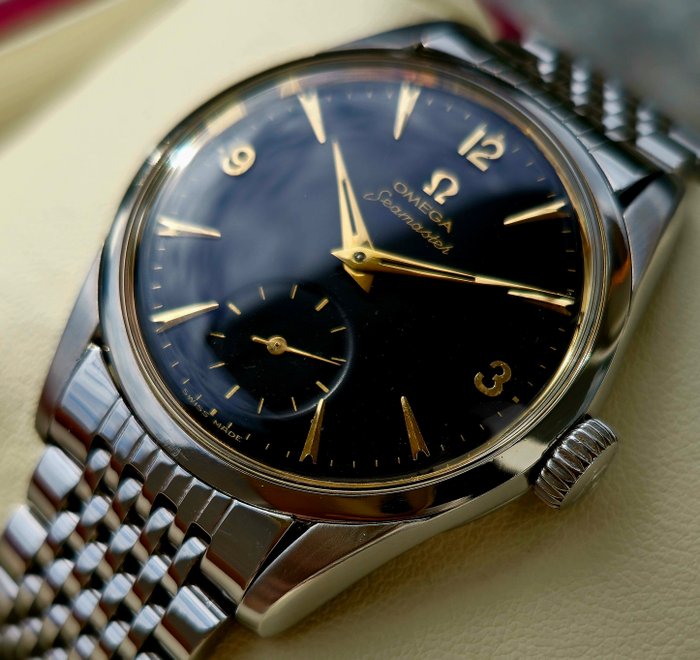 Omega - Seamaster Jumbo - Black Gilt Dial - cal.267 - 1957 - Ref.2937 - Mænd - 1950-1959