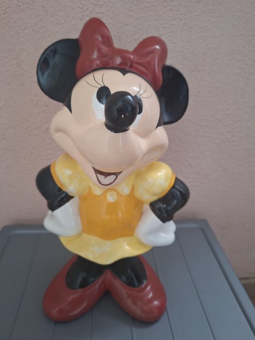 Leuke Minnie Mouse en Mickey Mouse spaarpotten  porcelein Figurer - 2010