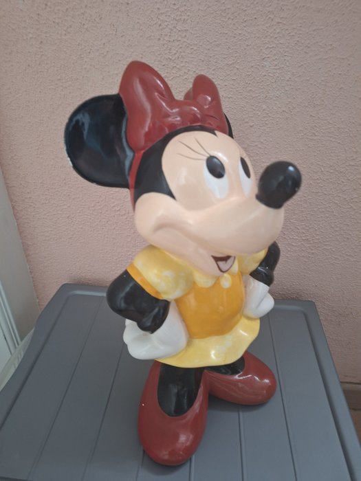 Leuke Minnie Mouse en Mickey Mouse spaarpotten  porcelein Figurer - 2010