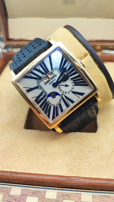 Roger Dubuis - Perpetual Calendar Golden Square G40 - G40 - Mænd - 1990-1999