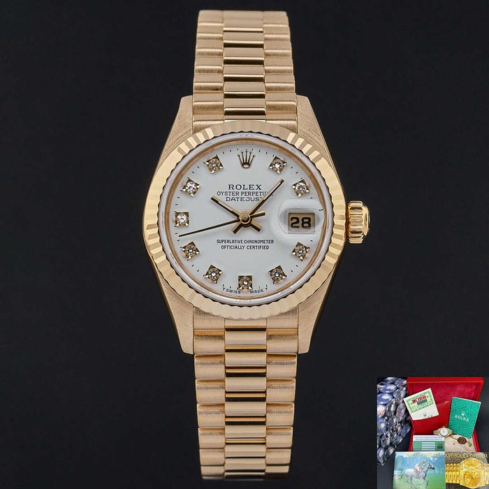 Rolex - Datejust Lady - 69178 - Kvinder - 1991