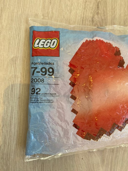 Lego - Employee Gift - 2008 - Employee Exclusive: Heart polybag - 2000-2010 - Danmark