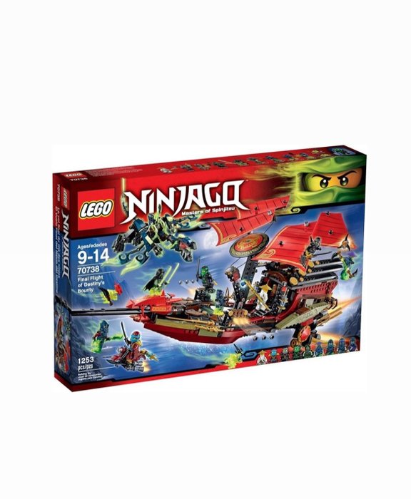 Lego - Ninjago - 70738 - Ninjago Masters of Spinjitzu 70738 Final Flight of Destiny's Bounty