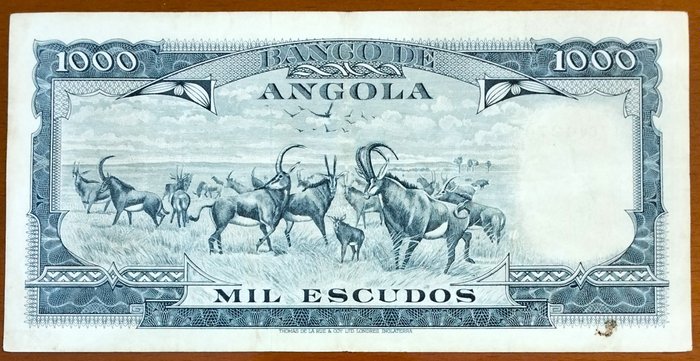 Angola - 3 x 1000 Escudos - Various Dates  (Ingen mindstepris)