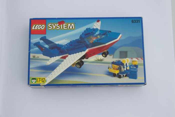 Lego - Lego Sytem 6331 Patriot Jet met doos uit 1996!