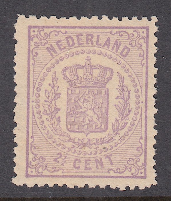 Holland 1869 - Rigsvåben - NVPH 18