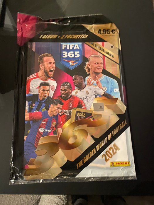 Panini - FIFA 365 2024 - Mbappé - Starterpack + 100 Sealed Pack