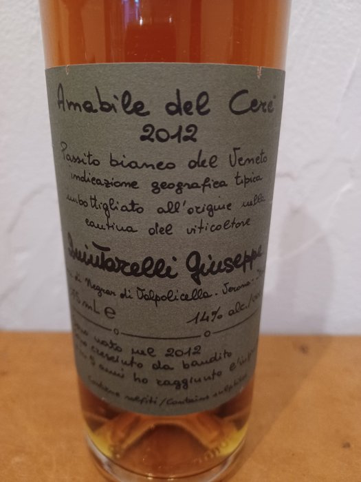 2012 Giuseppe Quintarelli, Amabile del Cerè - Veneto - 1 Halvflaske (0,375 L)