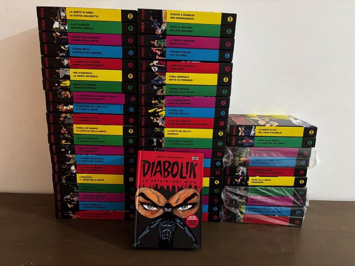 Diabolik nn. 1/50 + speciale con cd - Le origini del mito - 51 Comic - Første udgave - 2008