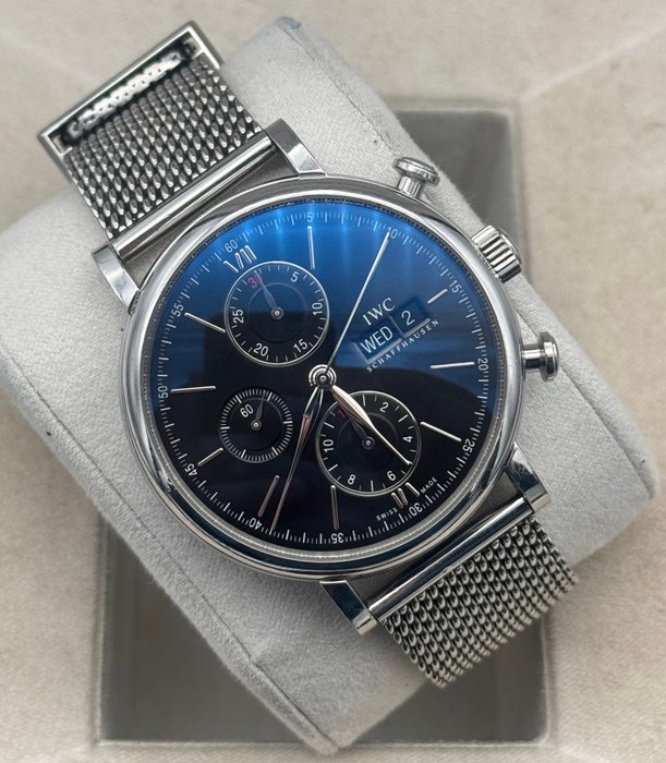 IWC - Portofino Chronograph - IW391030 - Mænd - 2011-nu