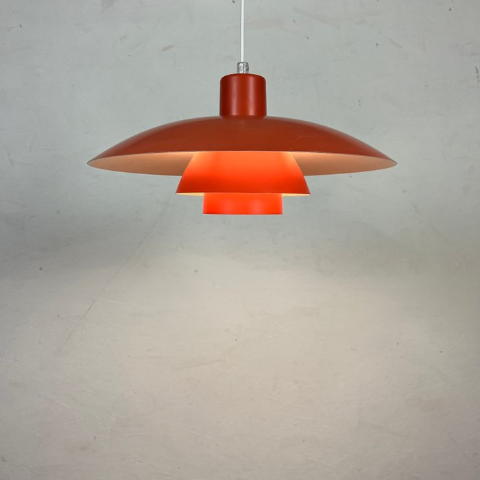 Louis Poulsen - Poul Henningsen - Hængende lampe - PH 4/3 - Aluminium