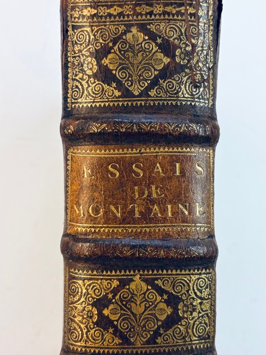 Michel de Montaigne - Les Essais de Michel, seigneur de Montaigne, dernière édition... avec portrait. - 1652