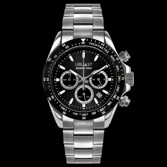 Ublast - Grand Prix Chronograph - REF.UBGP39BKK - Mænd - Ny