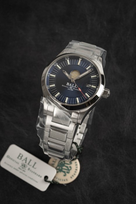 BALL - Engineer III Moon Phase Blue - NM2282C-SJ-BE - Mænd - 2011-nu