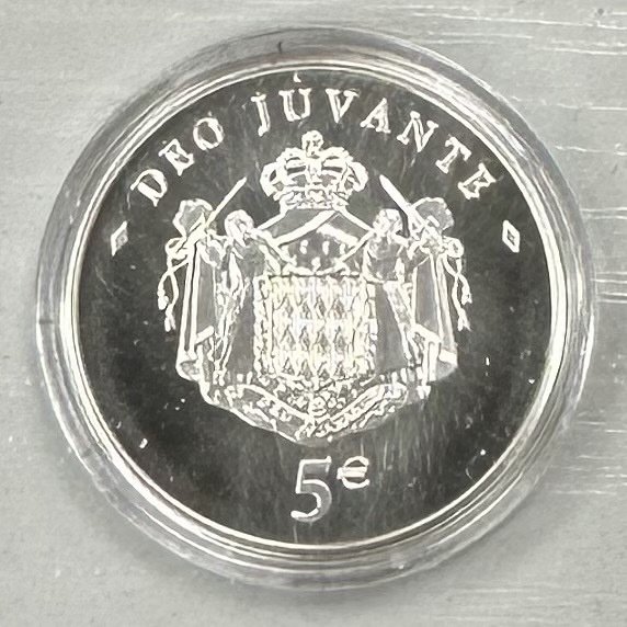 Monaco. 5 Euro 2008 "Albert II"  (Ingen mindstepris)