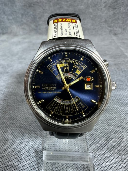 Orient - Orient College Perpetual Multi Year Calendar Watch Automatic - Ingen mindstepris - Mænd - 1970-1979