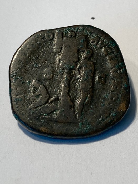 Romarriket Marcus Aurelius (AD 161-180) Sestertius AD 172-173 - Germania  (Ingen mindstepris)