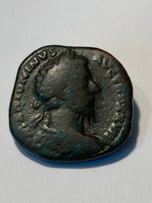 Romarriket Marcus Aurelius (AD 161-180) Sestertius AD 172-173 - Germania  (Ingen mindstepris)