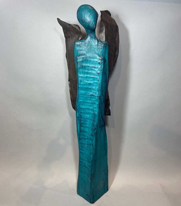 Karol Dusza (1972) - I'm your guardian angel  ( 98cm, Wood) - Large