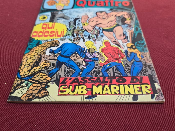 I Fantastici Quattro n 100 - originale completo di  Adesivi - 1 Comic - Første udgave