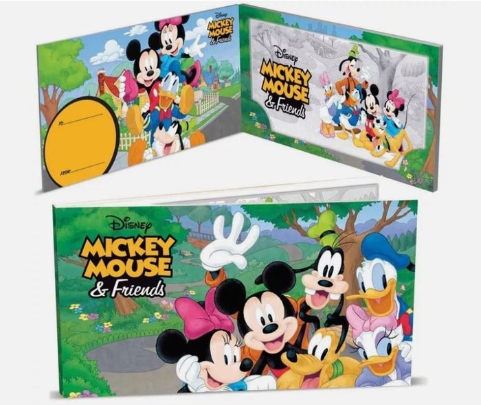 Niue. 20 Cents Disney Mickey Mouse  Friends  (Ingen mindstepris)