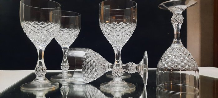 Cristal D'Arques Durand Chenonceaux - Drikkeglas (6) - Glas