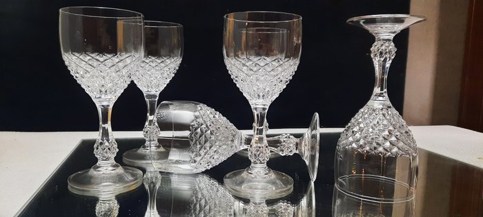 Cristal D'Arques Durand Chenonceaux - Drikkeglas (6) - Glas