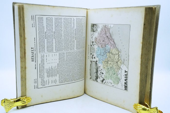 M. Vuillemin / Ernest Poirée - La France et ses colonies. Atlas - 1871