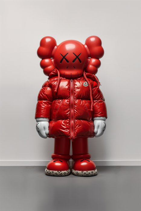 Artxlife - Red Kaws Moncler [XXL]