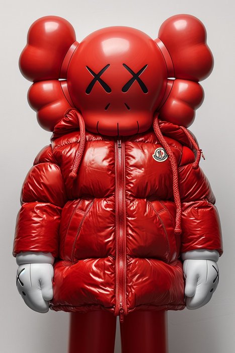 Artxlife - Red Kaws Moncler [XXL]