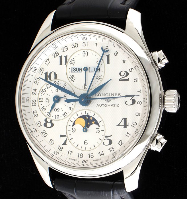 Longines - 'Master Collection Chrono Moonphase' - Column Wheel Chronograph - Ref. No: L2.773.4.78.3 - Mænd - 2011-nu