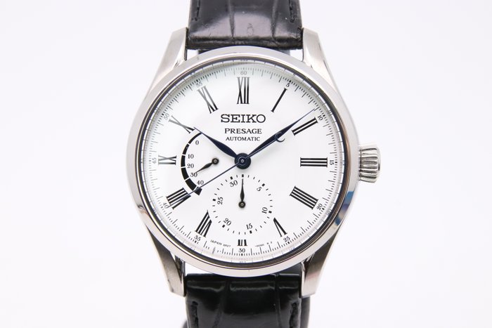 Seiko - Presage - SPB045J1 | 6R27-00L0 | White Enamel Dial - Mænd - 2011-nu