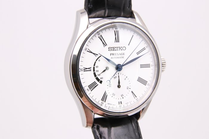 Seiko - Presage - SPB045J1 | 6R27-00L0 | White Enamel Dial - Mænd - 2011-nu