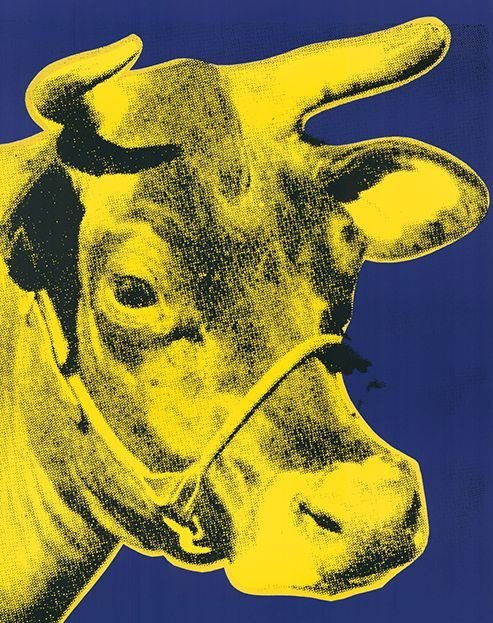 Andy Warhol - Cow (85x53cm)