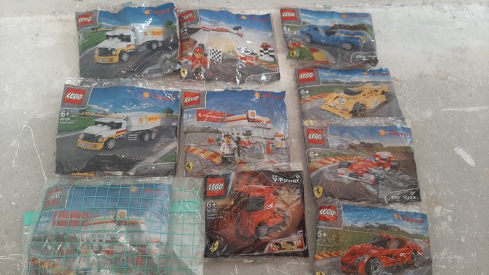 Lego - Shell - Diverse - 10x Polybag - 2020+ - Danmark