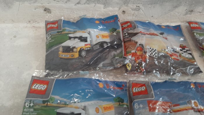 Lego - Shell - Diverse - 10x Polybag - 2020+ - Danmark