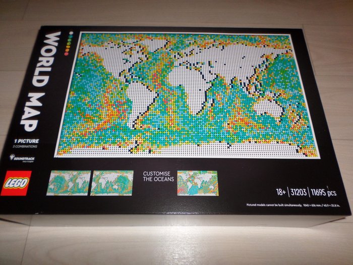 Lego - 31203 - World Map - 2020+ - Belgien